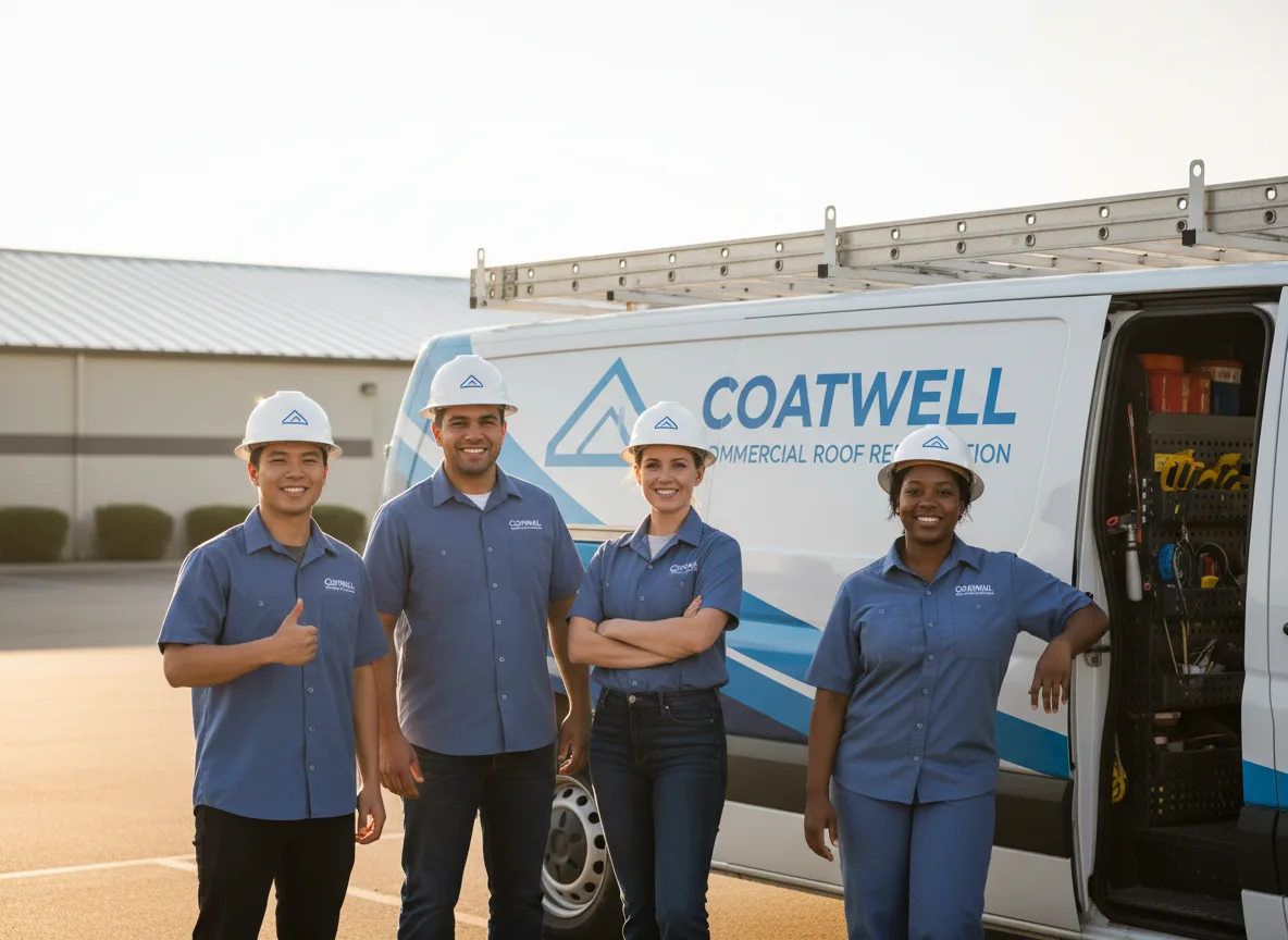 Commercial roof coating company in Barton, NY
